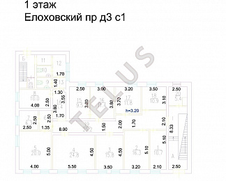 Елоховский проезд. 468 кв.м. Продажа , ID объекта 8246 - 4