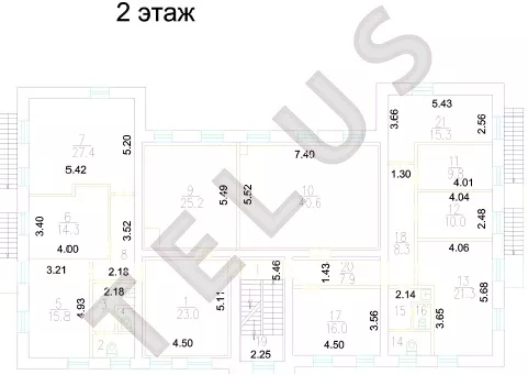 Продается торговое помещение 1075 м², Москва, пр-кт Маршала Жукова, 7к2, ID объекта 6656 - 11