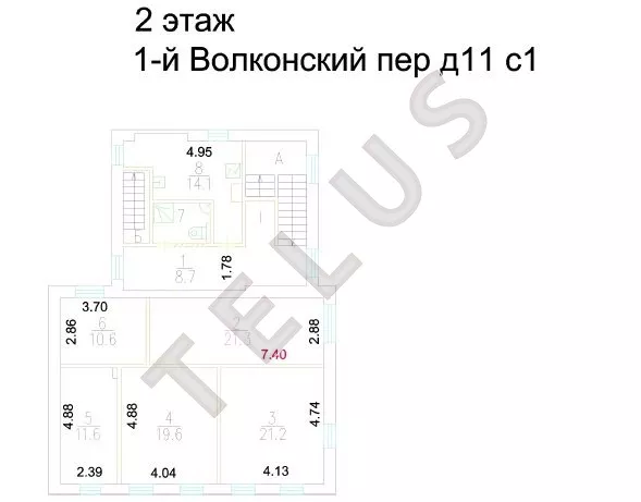 Особняк на Волконском переулке, ID объекта 7848 - 3