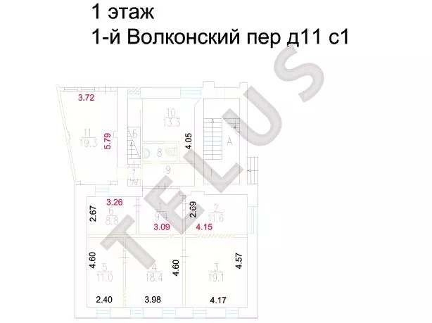 Особняк на Волконском переулке, ID объекта 7848 - 2